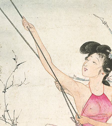 郴州-胡也佛的仕女画和最知名的金瓶梅秘戏图